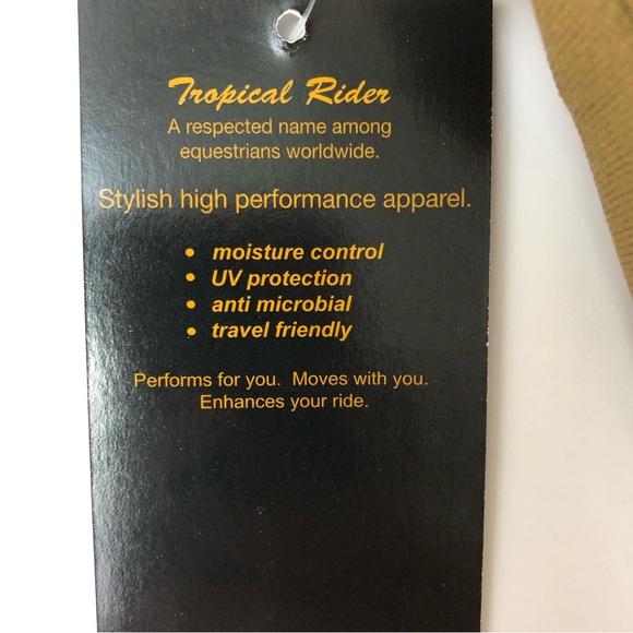 Tropical Rider Pull On Lambskin Leather Full Seat Riding Pant Size Small Petite - Picture 11 of 12